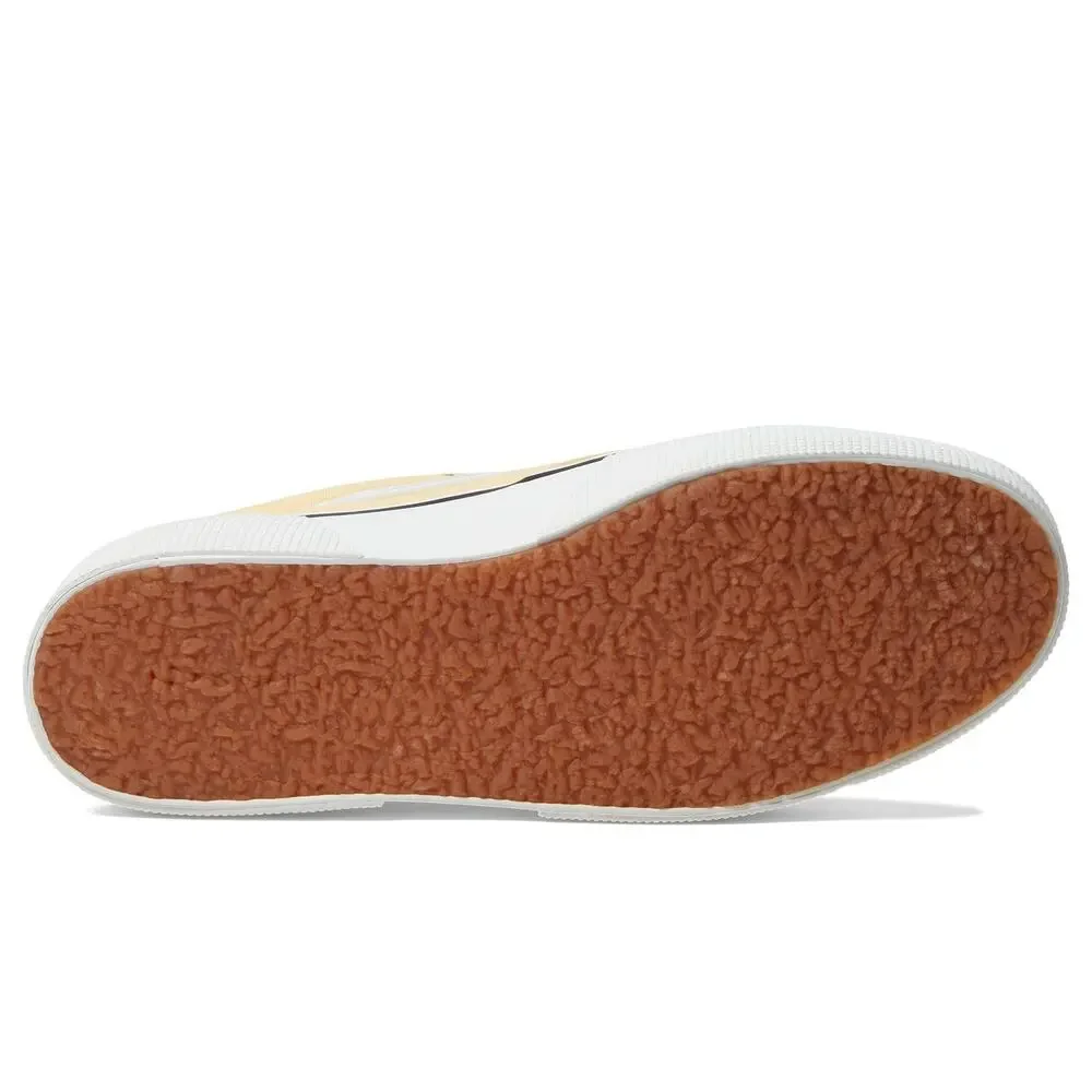 SUPERGA 3041 REVOLLEY -BLOCK PLATFORM YELLOW LIGHT WHITE EU 40 US WOMENS 9 M